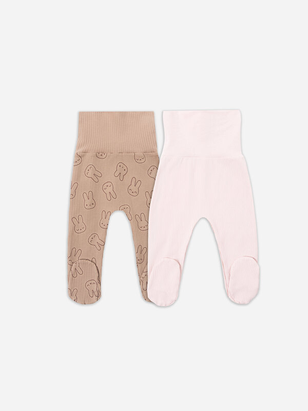 MARK FORMELLE Ползунки 583974 85114-2 розовый +зайки на бежевом