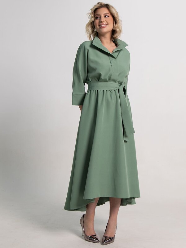 LT Collection Платье 583976 П15153-16М зеленый