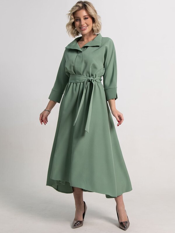 LT Collection Платье 583976 П15153-16М зеленый