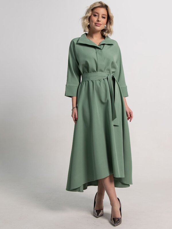 LT Collection Платье 583976 П15153-16М зеленый