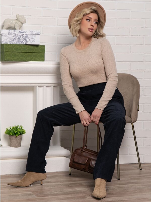 LT Collection Брюки 583978 Б15180-13М синий