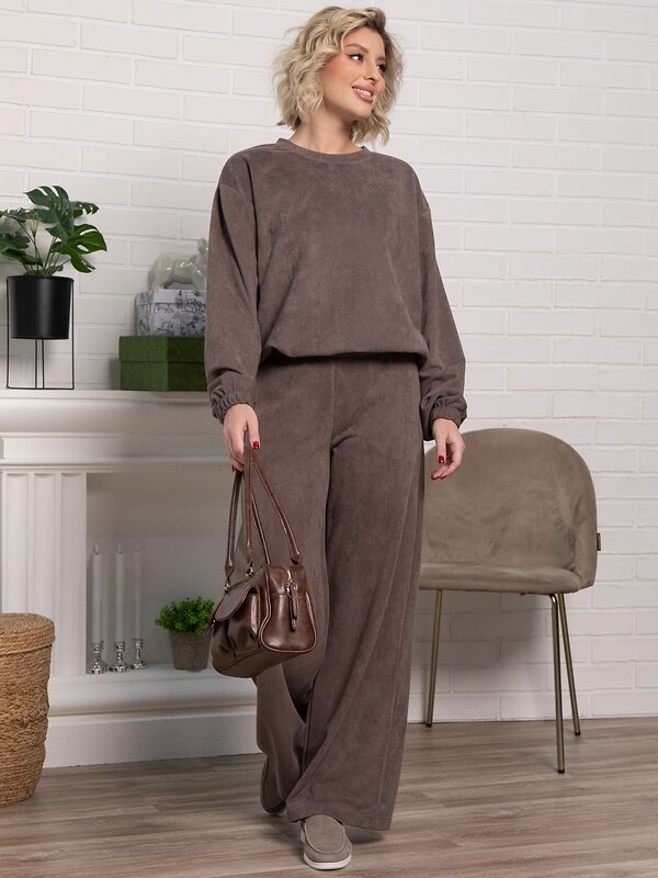 LT Collection Костюм 583980 К15227-21М коричневый