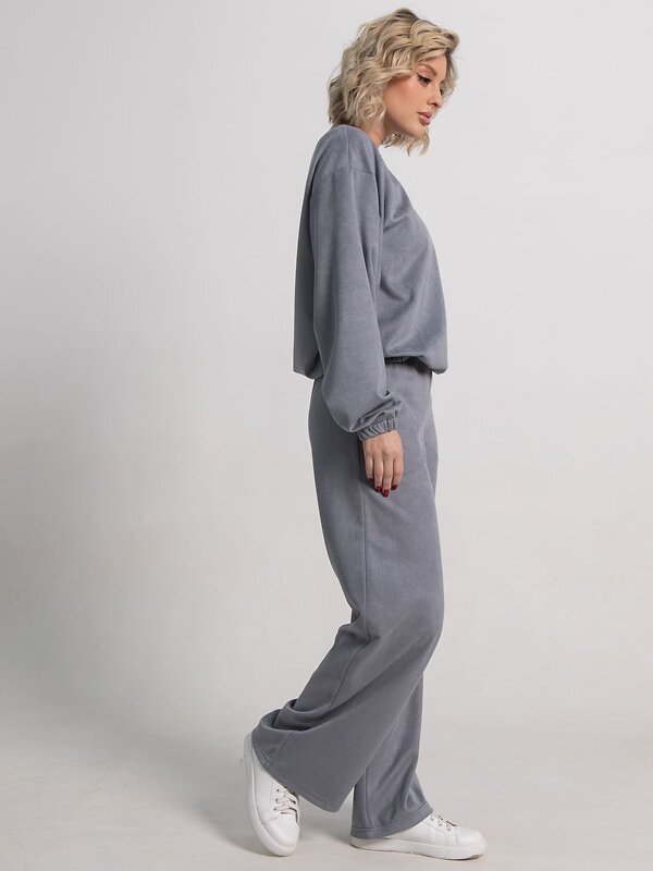 LT Collection Костюм 583981 К15228-21М серый