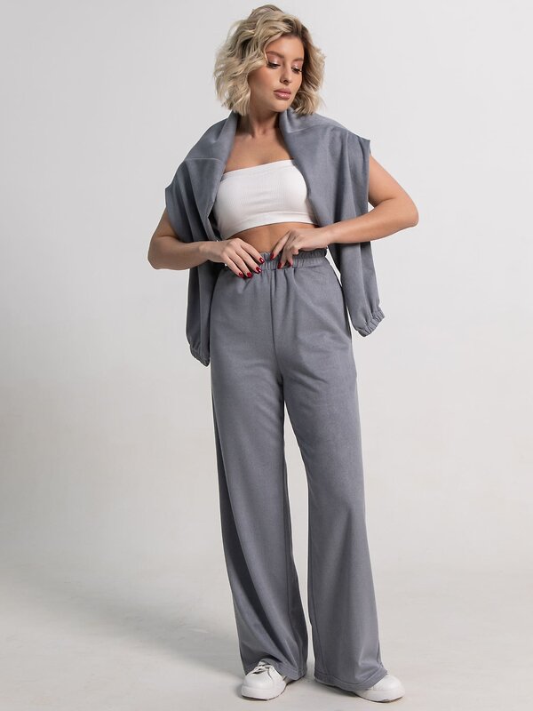 LT Collection Костюм 583981 К15228-21М серый