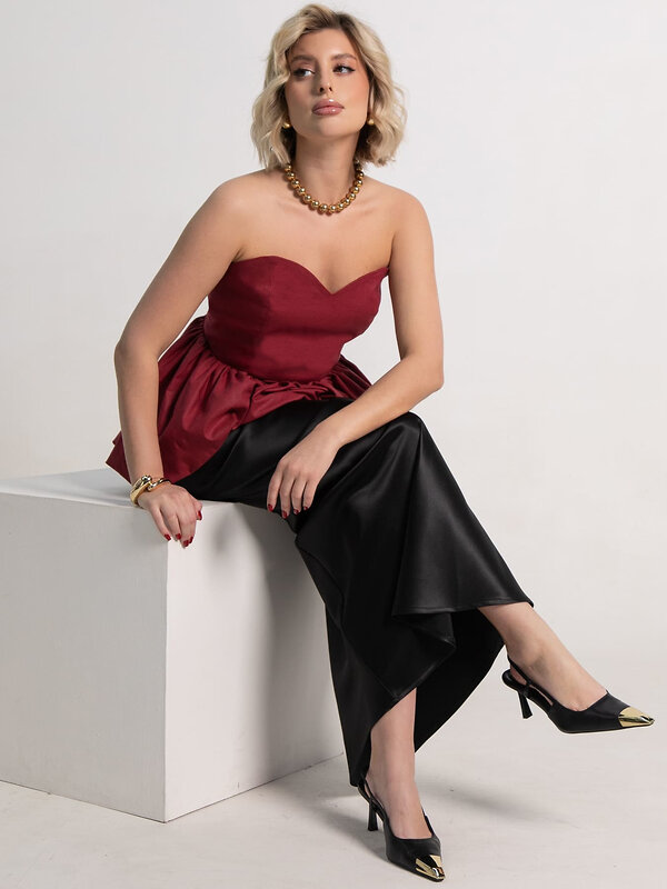 LT Collection Корсет 583983 Б15216-53М бордовый