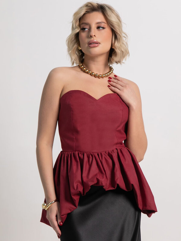 LT Collection Корсет 583983 Б15216-53М бордовый