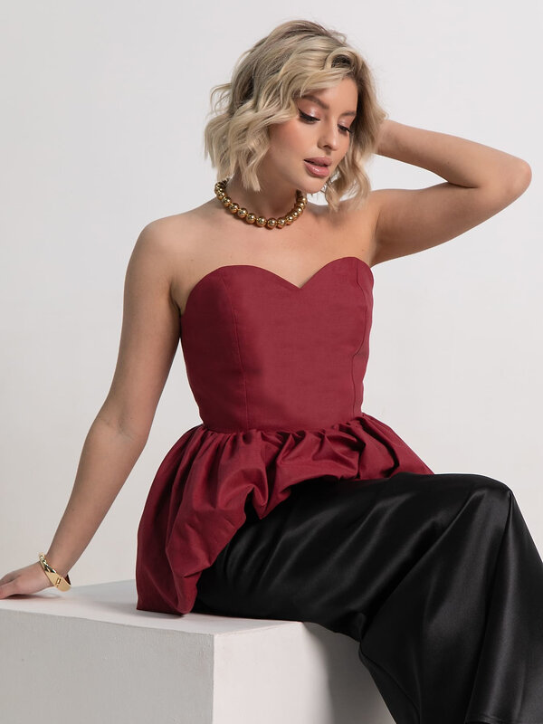 LT Collection Корсет 583983 Б15216-53М бордовый