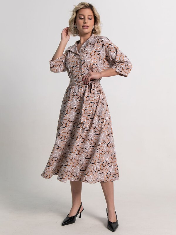 LT Collection Платье 583986 П15243-16М бежевый