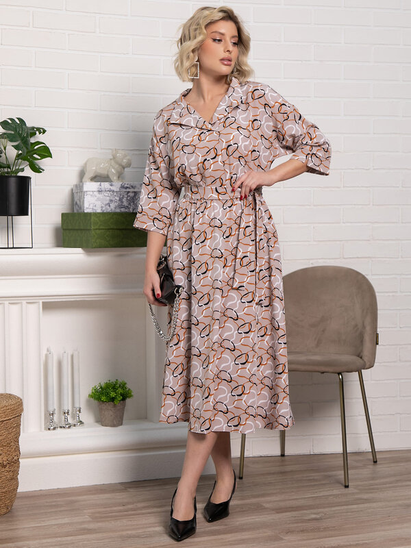 LT Collection Платье 583986 П15243-16М бежевый