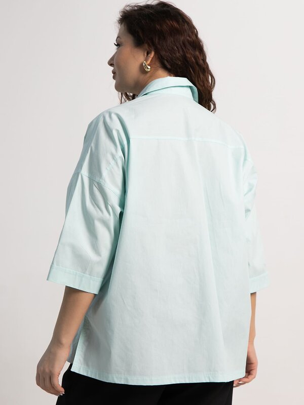 LT Collection Рубашка 583990 Б15232-24М мятный