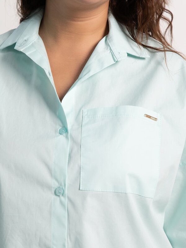 LT Collection Рубашка 583990 Б15232-24М мятный