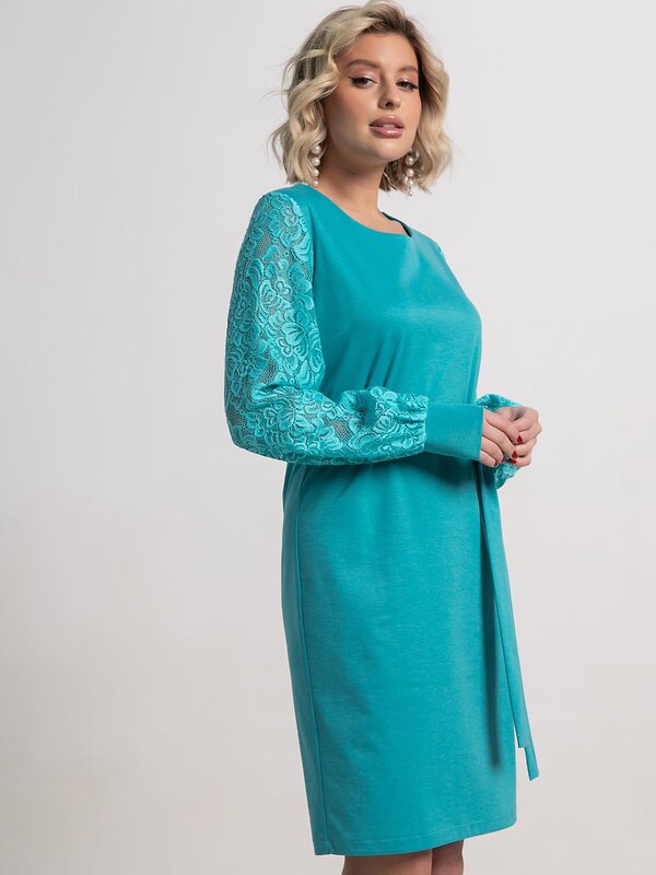 LT Collection Платье 583994 П15250-18М бирюзовый