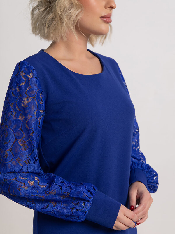 LT Collection Платье 583996 П15252-18М синий