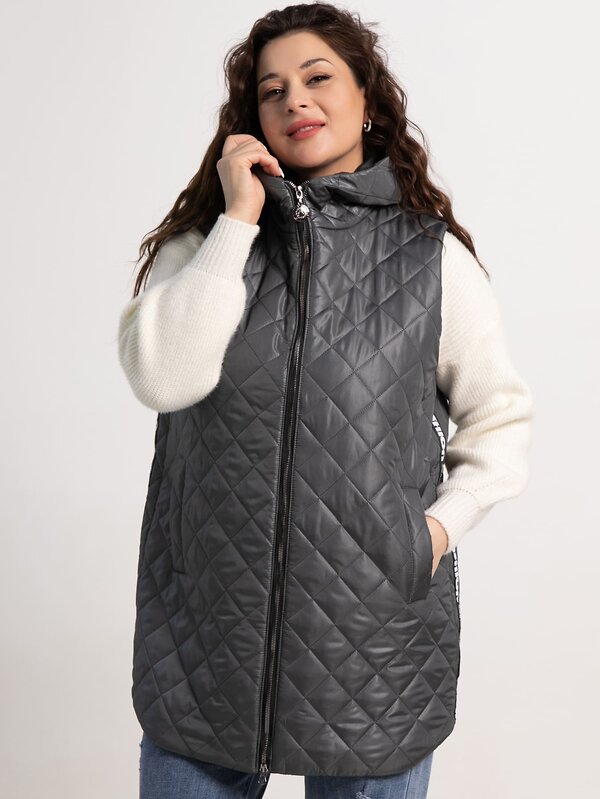 LT Collection Жилет 584016 Б15320-18М темно-серый