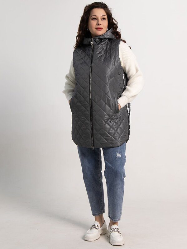 LT Collection Жилет 584016 Б15320-18М темно-серый