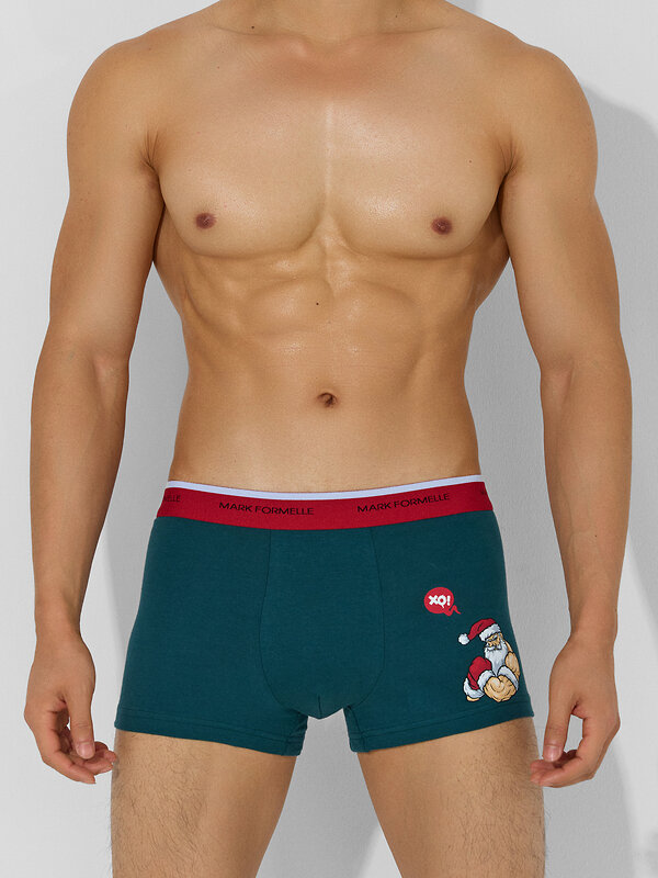 MARK FORMELLE Трусы 584021 411228 т.изумрудный +печать