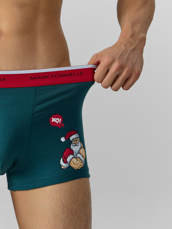 MARK FORMELLE Трусы 584021 411228 т.изумрудный +печать