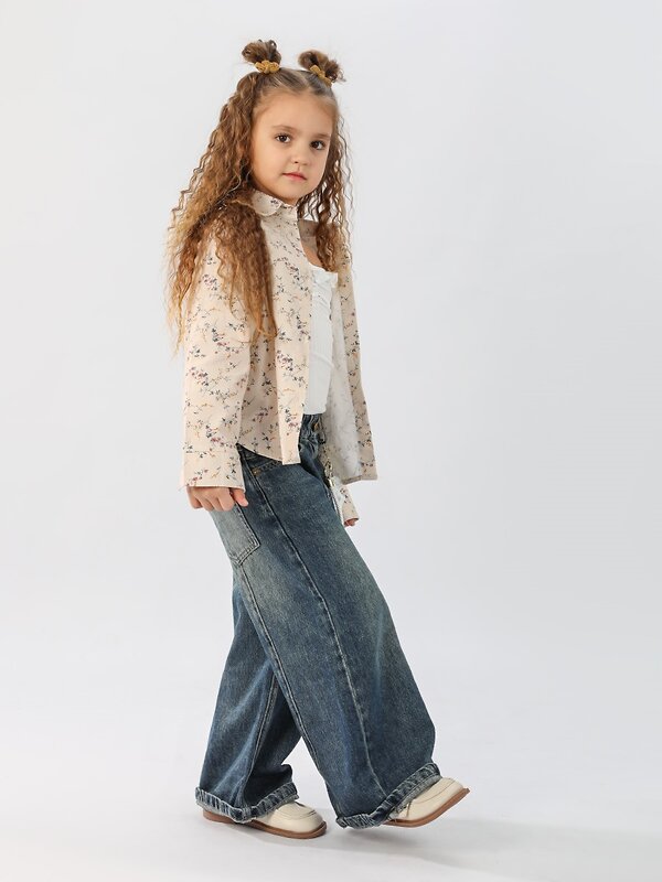 Соль&Перец Блузка 584040 SP1511 кремово-голубой