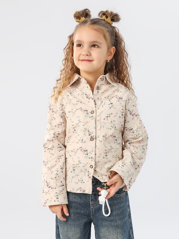 Соль&Перец Блузка 584040 SP1511 кремово-голубой