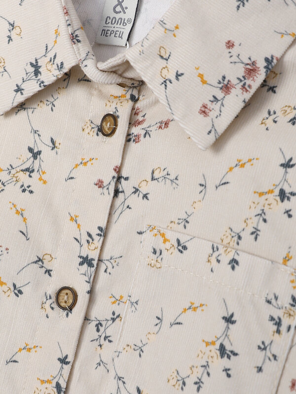 Соль&Перец Блузка 584040 SP1511 кремово-голубой