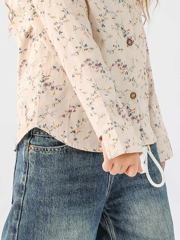 Соль&Перец Блузка 584040 SP1511 кремово-голубой