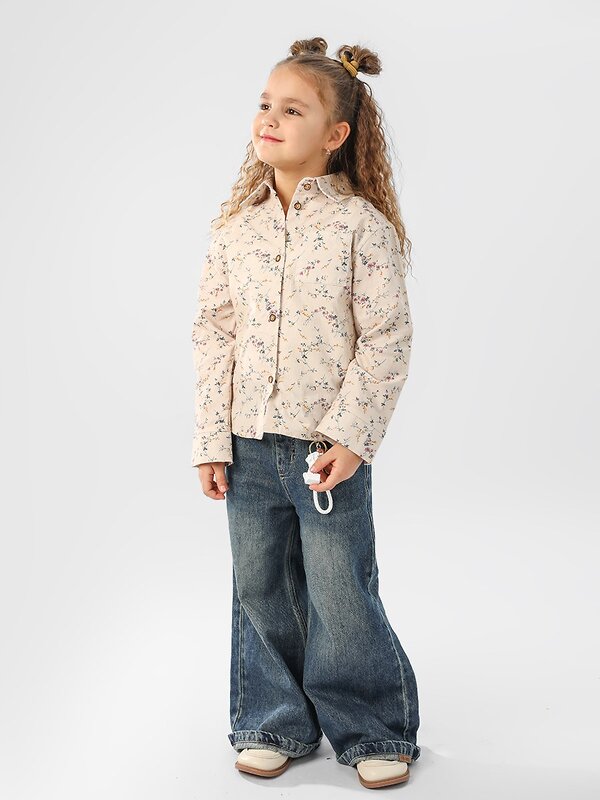 Соль&Перец Блузка 584040 SP1511 кремово-голубой