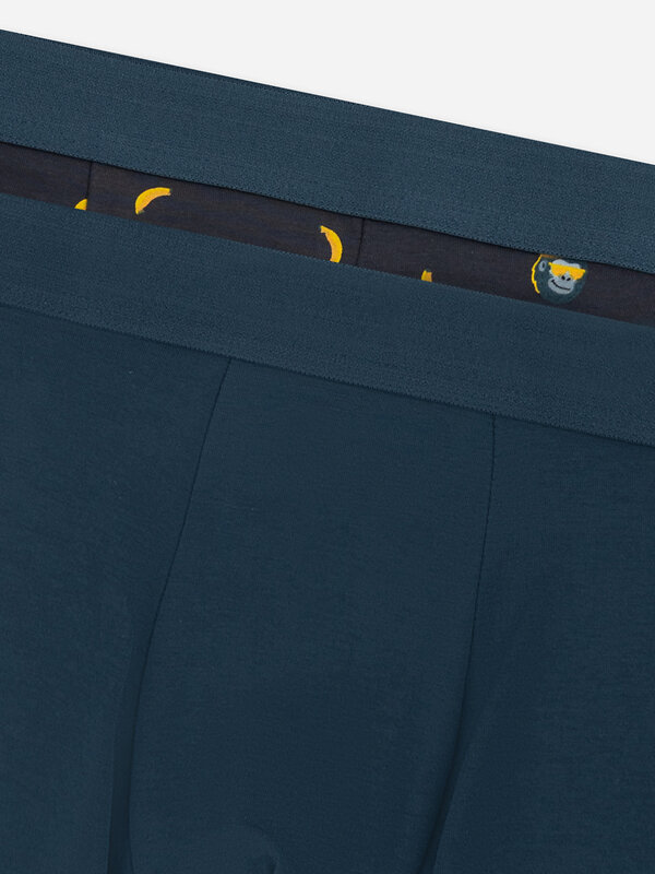 MARK FORMELLE Трусы 584070 411228-2 обезьяны на графите +морская волна