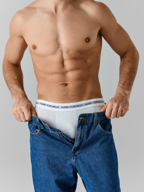 MARK FORMELLE Трусы 584074 411228-2 св.серый меланж +графит