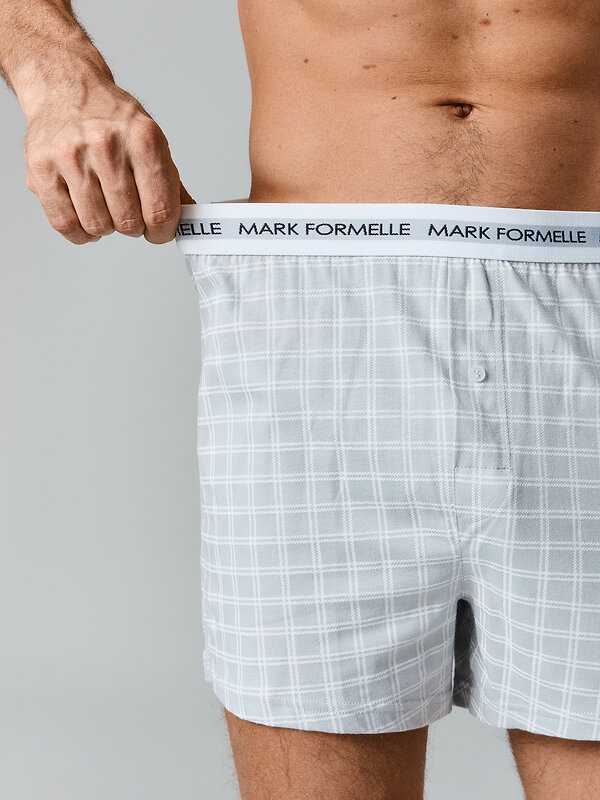 MARK FORMELLE Трусы 584076 411222-2 белая клетка на лунный луч +затмение