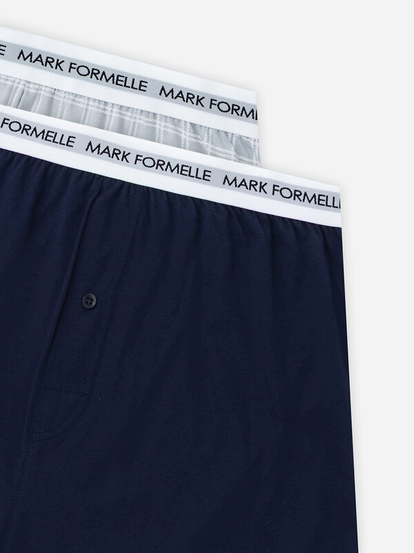 MARK FORMELLE Трусы 584076 411222-2 белая клетка на лунный луч +затмение