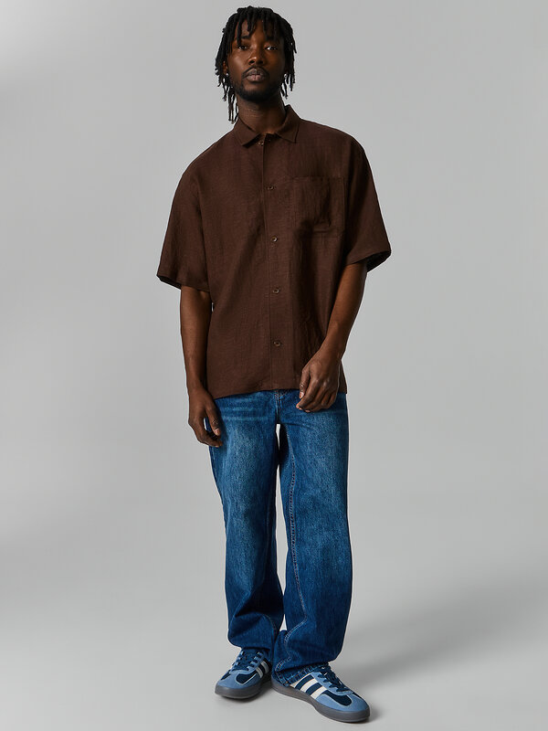 MARK FORMELLE Рубашка 584098 111887 кофейное зерно