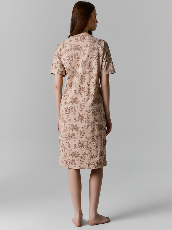 MARK FORMELLE Сорочка 584109 572310 цветы на бежевом