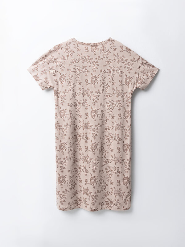 MARK FORMELLE Сорочка 584109 572310 цветы на бежевом