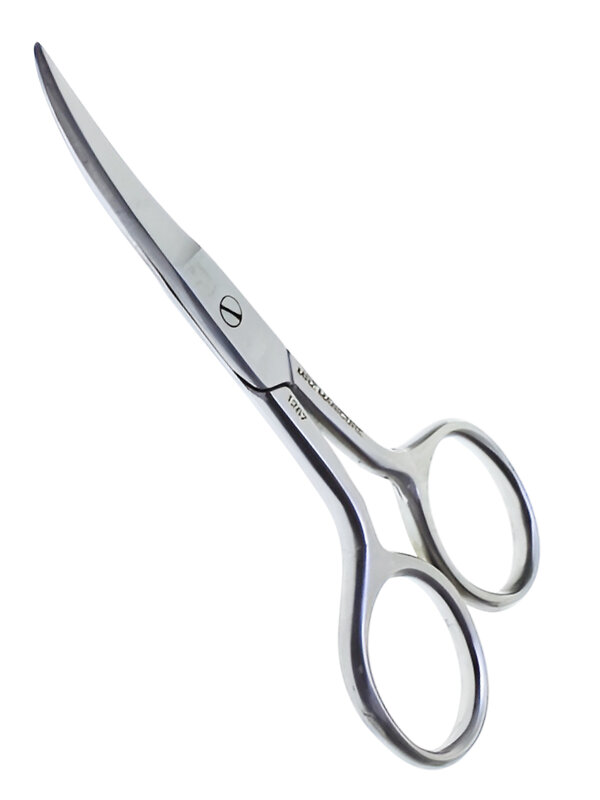 Mertz Ножницы маникюрные для ногтей 1267, изогнутые, 9,3 см 584118 23212 