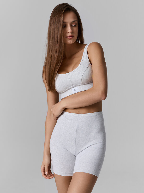 MARK FORMELLE Топ 584141 512499 серый меланж