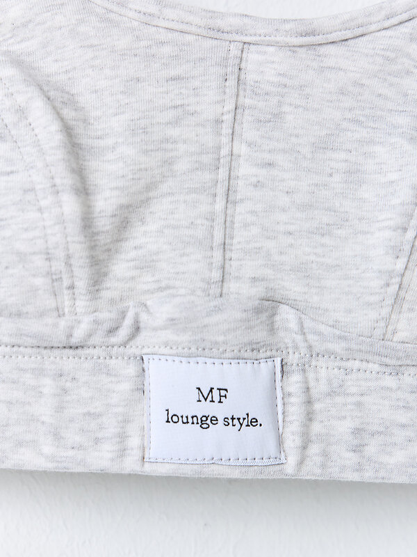 MARK FORMELLE Топ 584141 512499 серый меланж