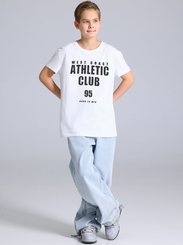 Апрель Футболка 584148 1ПДФК4518001 белый