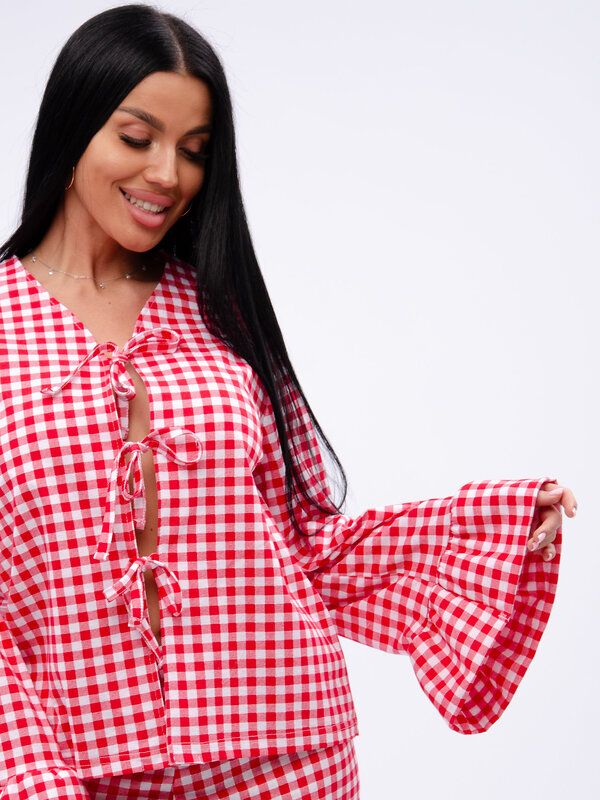 Malina Пижама 584168 3192 красный/белый