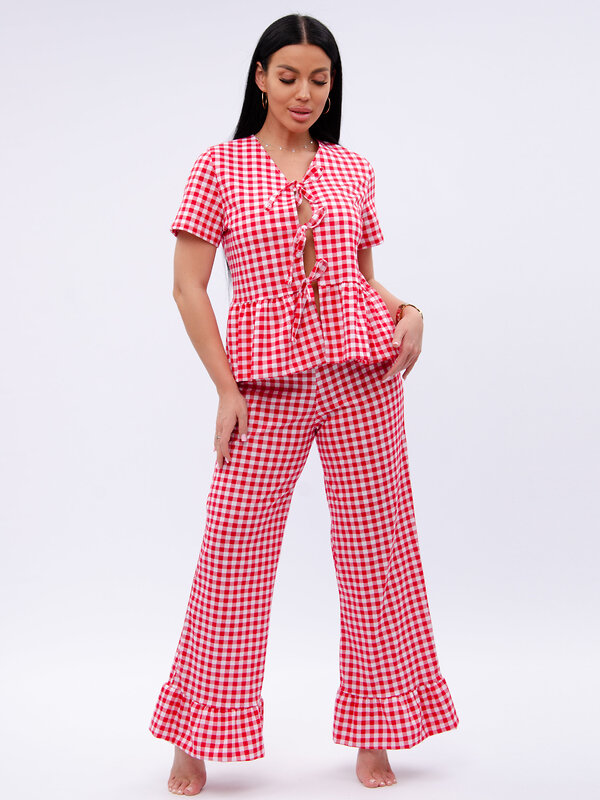 Malina Пижама 584172 3193 красный/белый