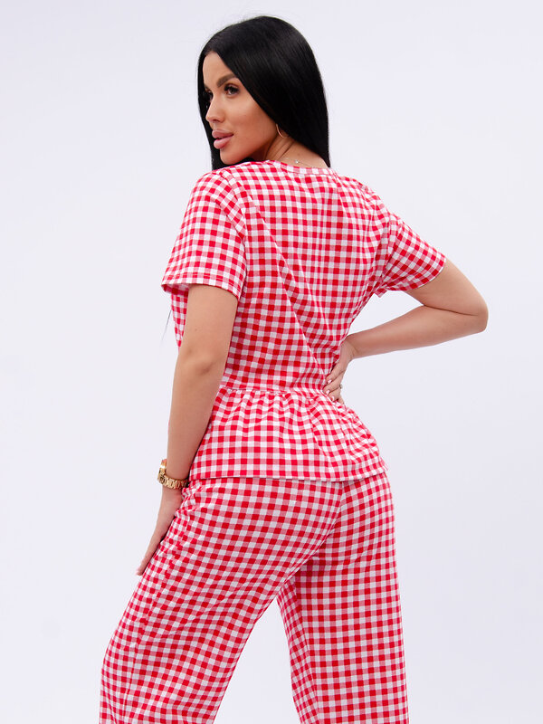 Malina Пижама 584172 3193 красный/белый