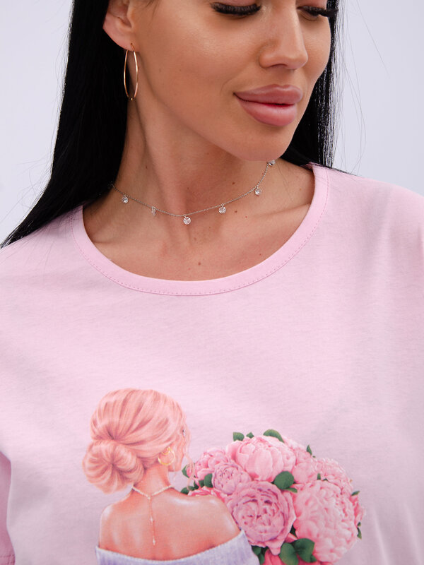 Malina Пижама 584175 3195 розовый/сиреневый