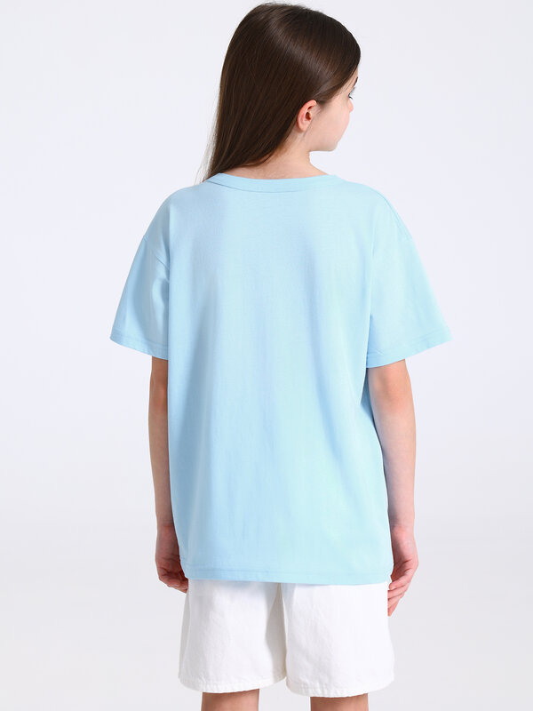 Апрель Футболка 584186 1ДДФК4328001 светло-голубой