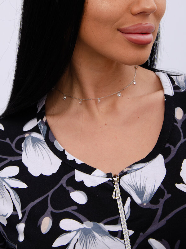 Malina Халат 584187 379кс чёрный