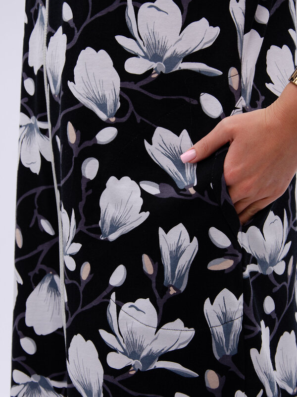 Malina Халат 584187 379кс чёрный