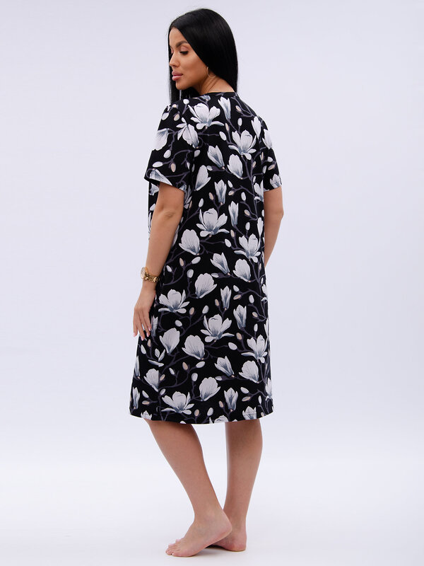 Malina Халат 584187 379кс чёрный