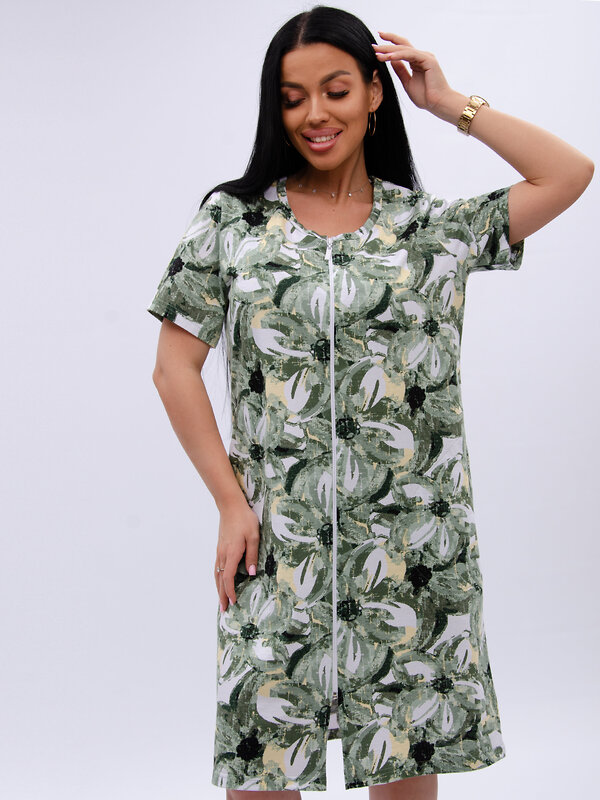 Malina Халат 584218 379л зелёный