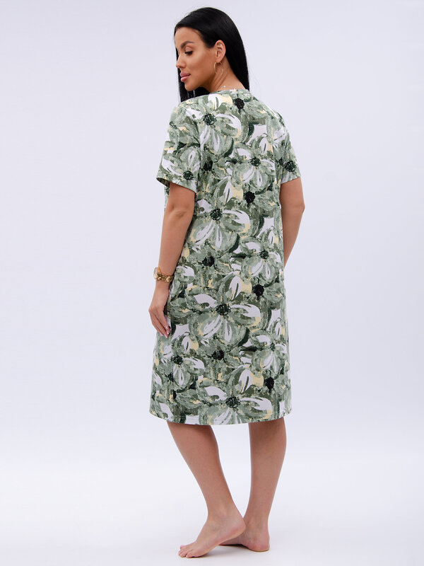 Malina Халат 584218 379л зелёный