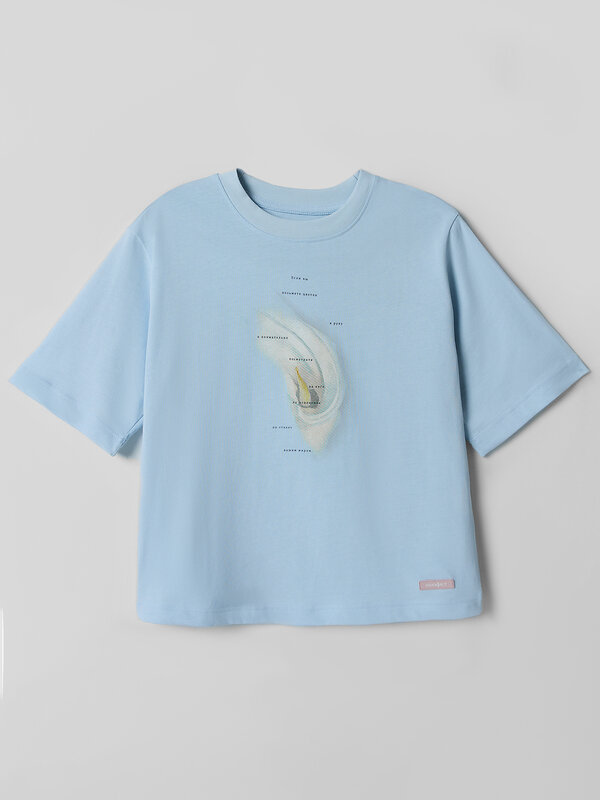 MARK FORMELLE Футболка 584235 112862 кристалл +печать