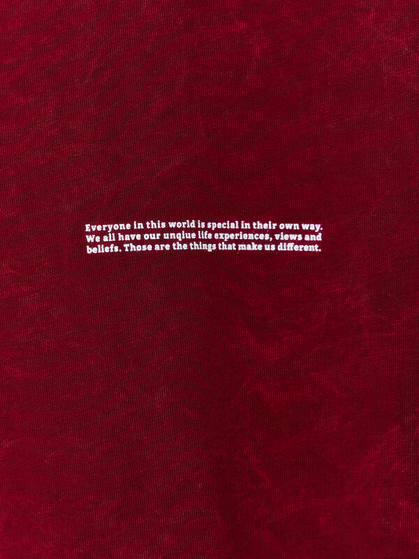 MARK FORMELLE Футболка 584251 111883 ACID WASH портвейн +печать