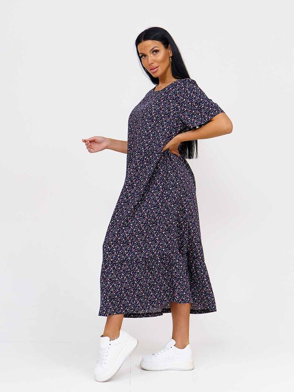 Текс-плюс Платье 584258 НФ-00154602 Темно-синий